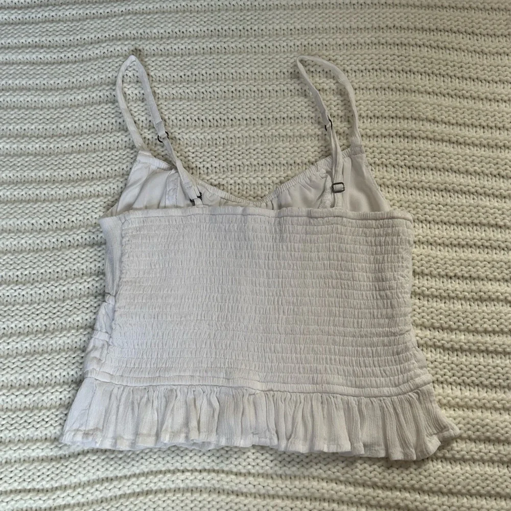 Hollister, White Tank, Size S - Picture 3 of 4